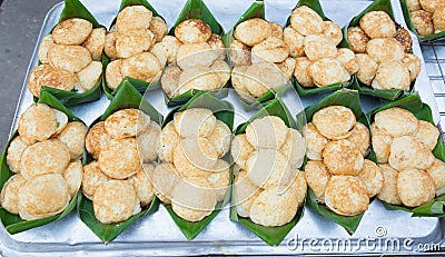 Kanom krok Stock Photo